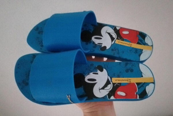 Chinelo Slide Mickey Ipanema Disney azul