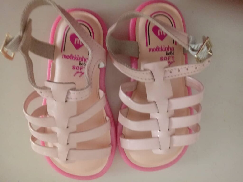 Sandalia Molekinho Bebê Soft Pop Rosa