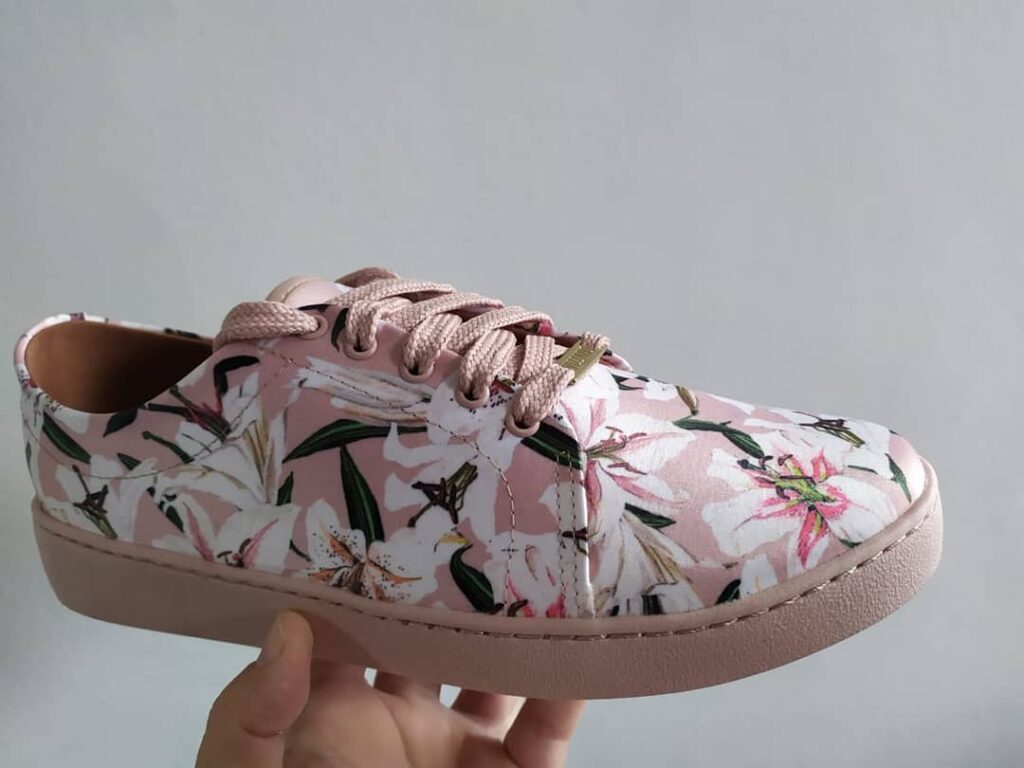 Tênis Feminino Casual Multi Estampa Floral - Vizzano