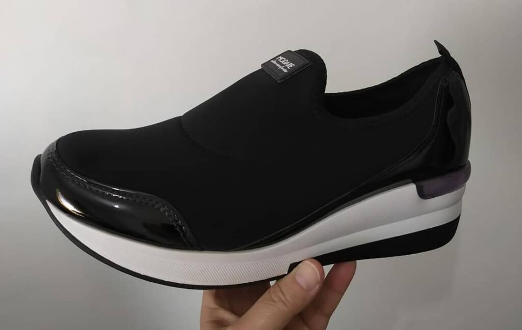 Tênis Feminino Slipper Paltaforma Recorte Modare