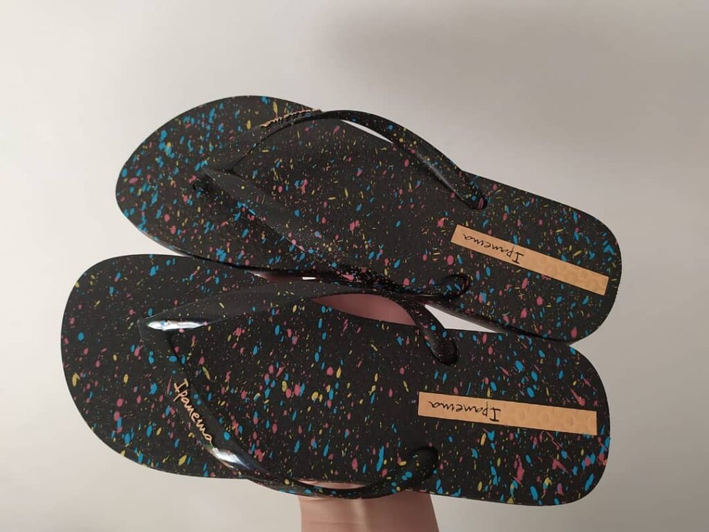 Chinelo Feminino Ipanema Splash - Preto - Grendene Preto