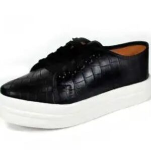 Tênis Casual Flatform Croco Chill