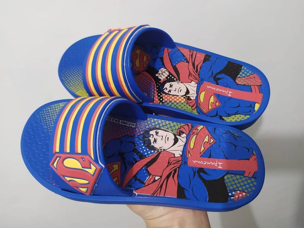 Chinelo Slide Ipanema Liga da Justiça - Super-Homem