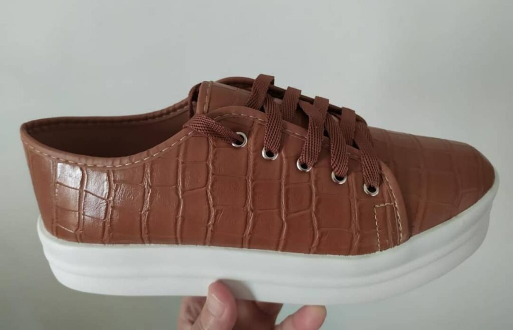 Tênis Casual Croco Flatform Chill