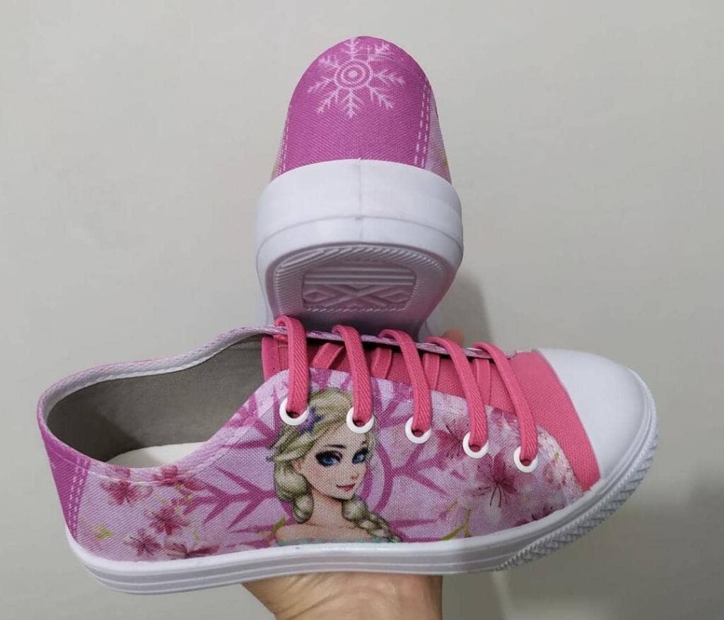 Tênis Infantil Feminino Princesa Frozen - Ortobessa