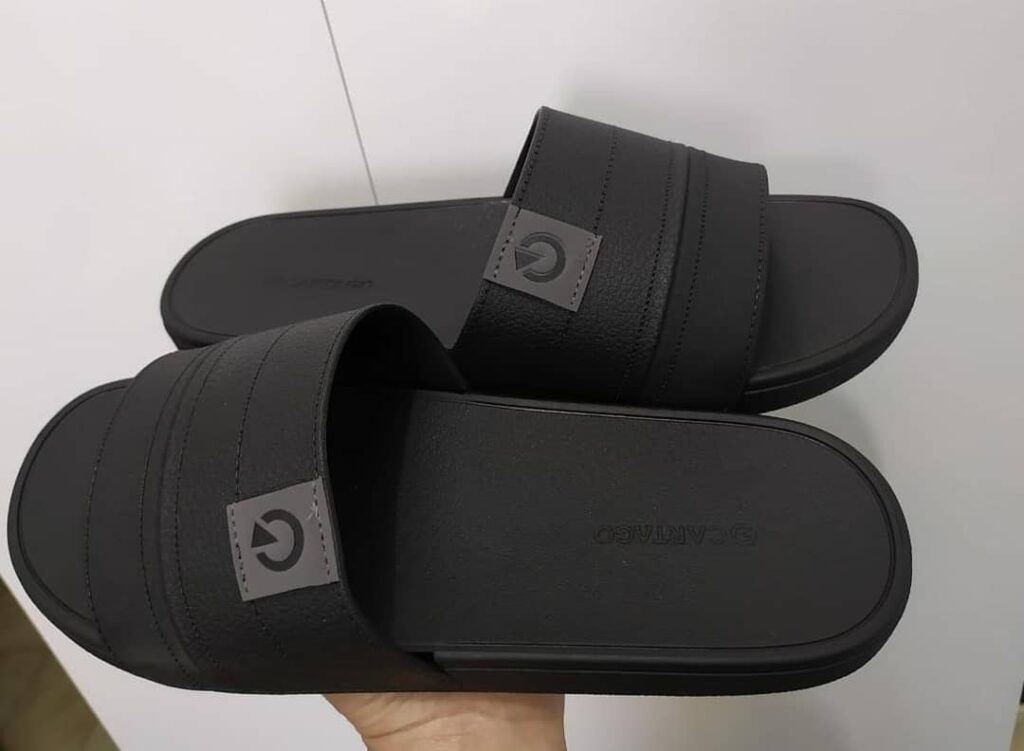 Chinelo Slide Cartago Dakar Gaspea - Preto