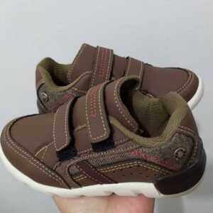 Tênis Infantil com Velcro - Chocolate