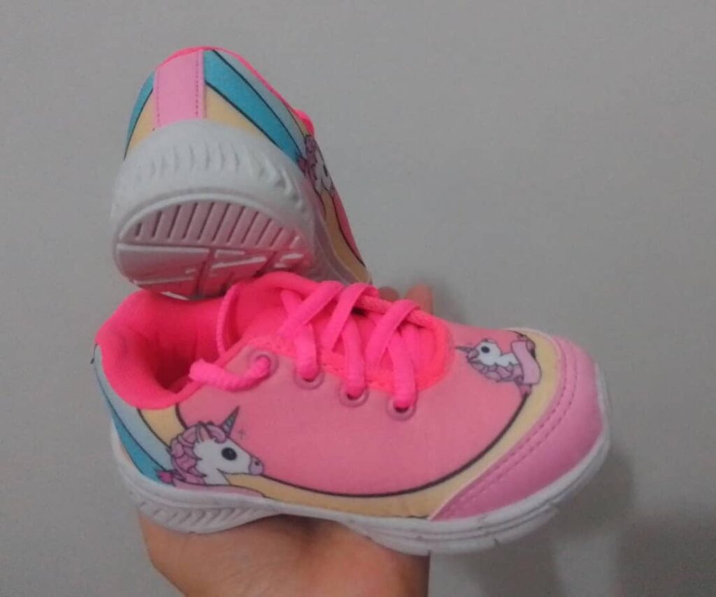 Tênis Rosa para Meninas - Happy Baby