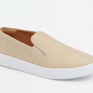 Tênis Feminino Casual Slip On Texturizado Via Uno