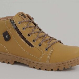 Bota Masculina Coturno Cano Curto Tratorada