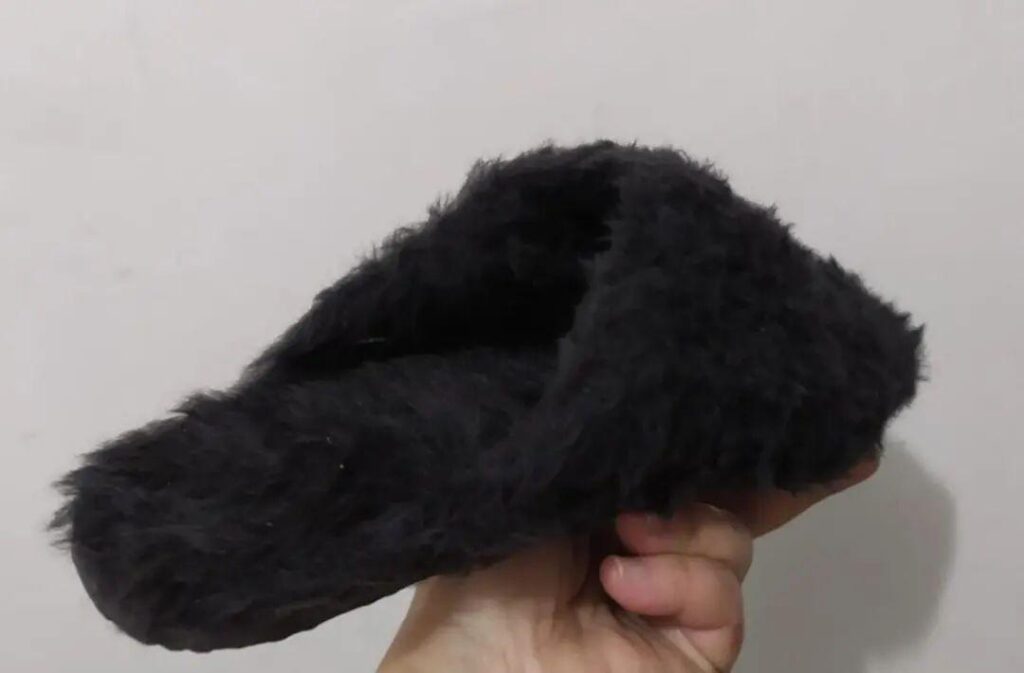 Pantufa de pelúcia