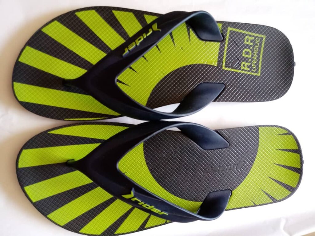 Chinelo Rider Verde e Preto