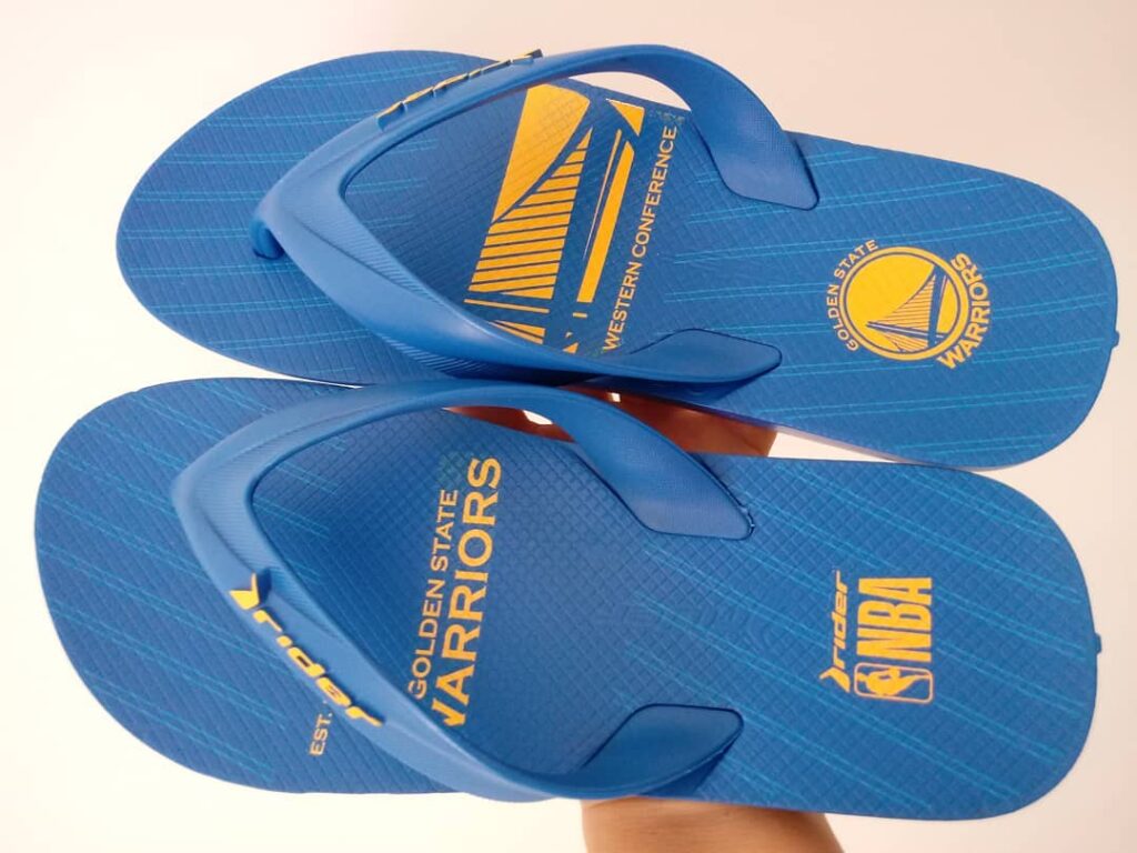 Chinelo Rider Golden State Warriors Azul