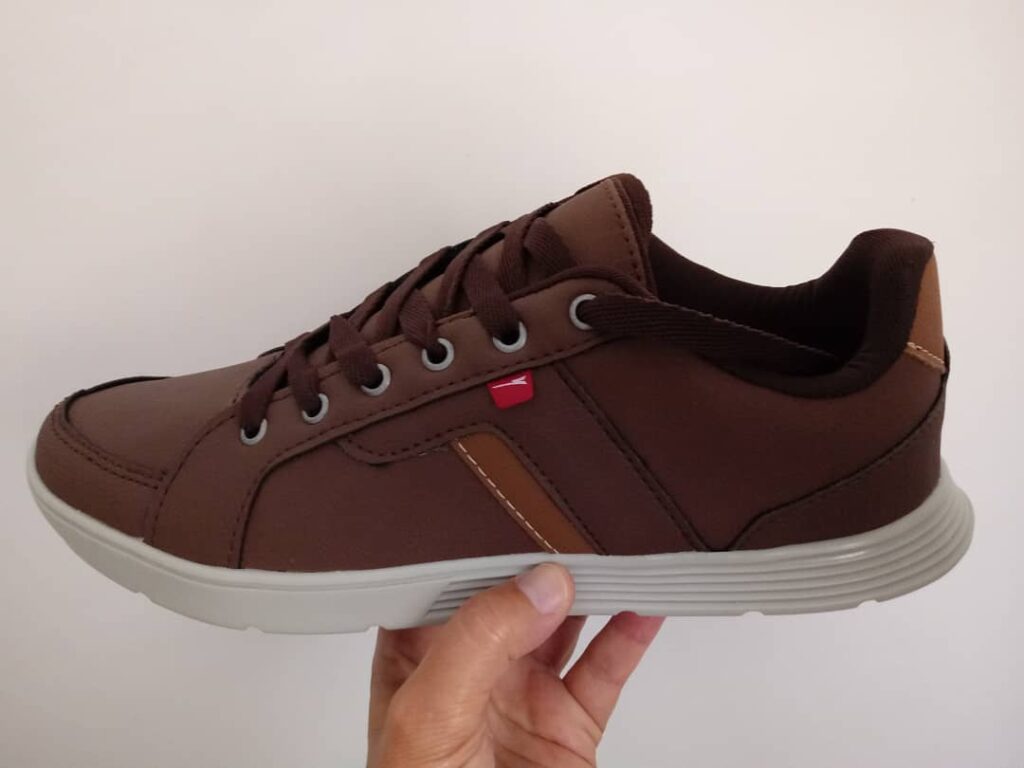 Tênis Masculino Chunky Rayon Marrom/Caramelo