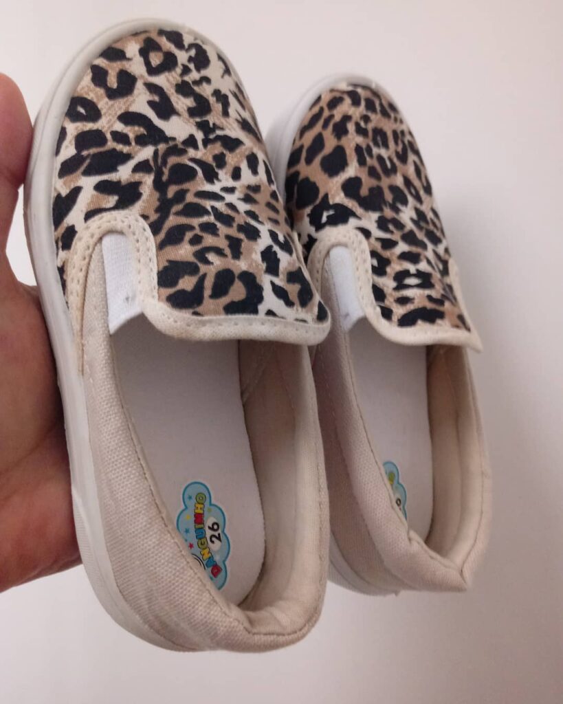 Tênis Slip On Animal Print Onça - Danguinho