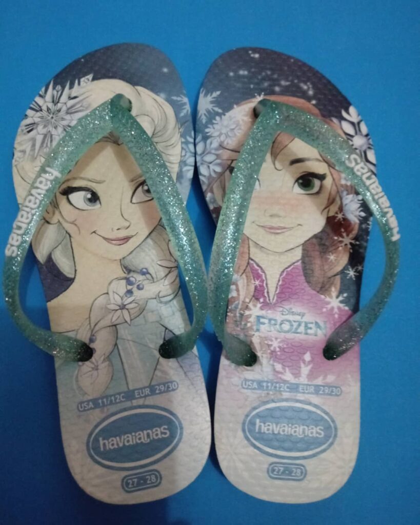 Chinelo Havaianas Kids Slim Frozen 198