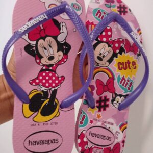 Chinelo Havaianas Disney Cool Minnie