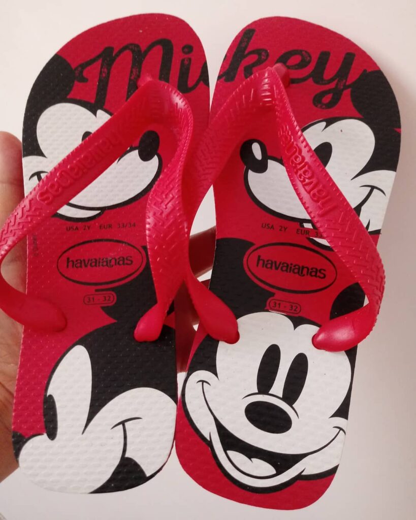 Chinelo Havaianas Top Disney Mickey