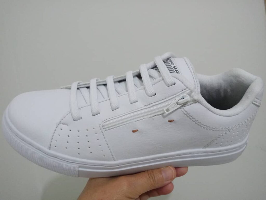 Tênis Casual com Zíper Lateral - Stir ST19 Branco
