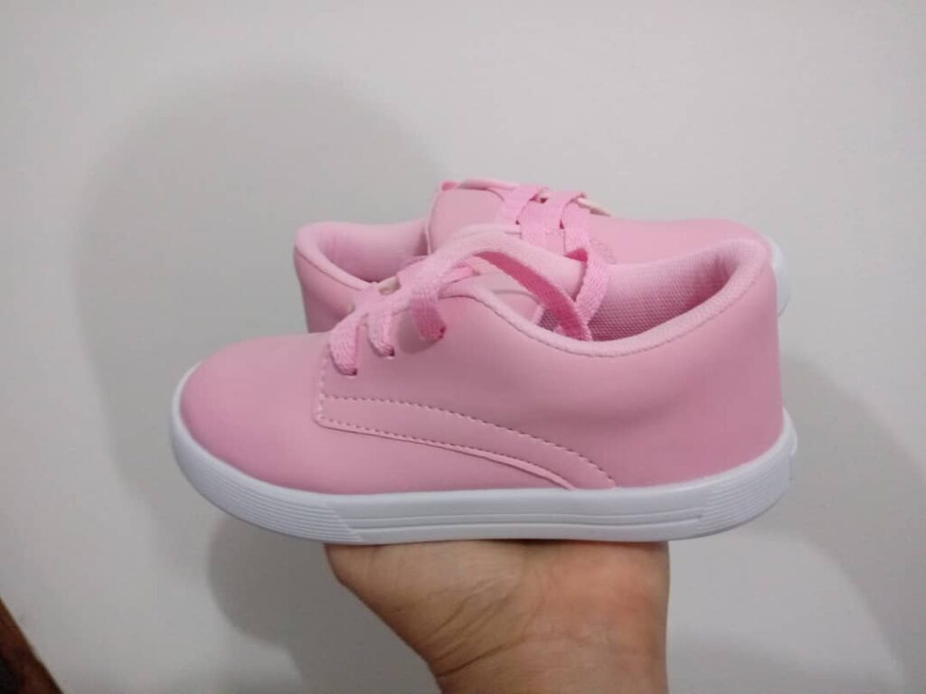 Tênis Infantil Casual Rosa