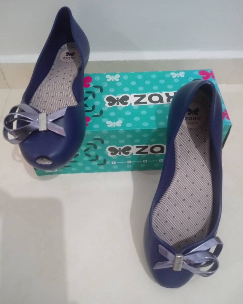 Sapatilha Zaxy Luxury Hugtec Azul Marinho