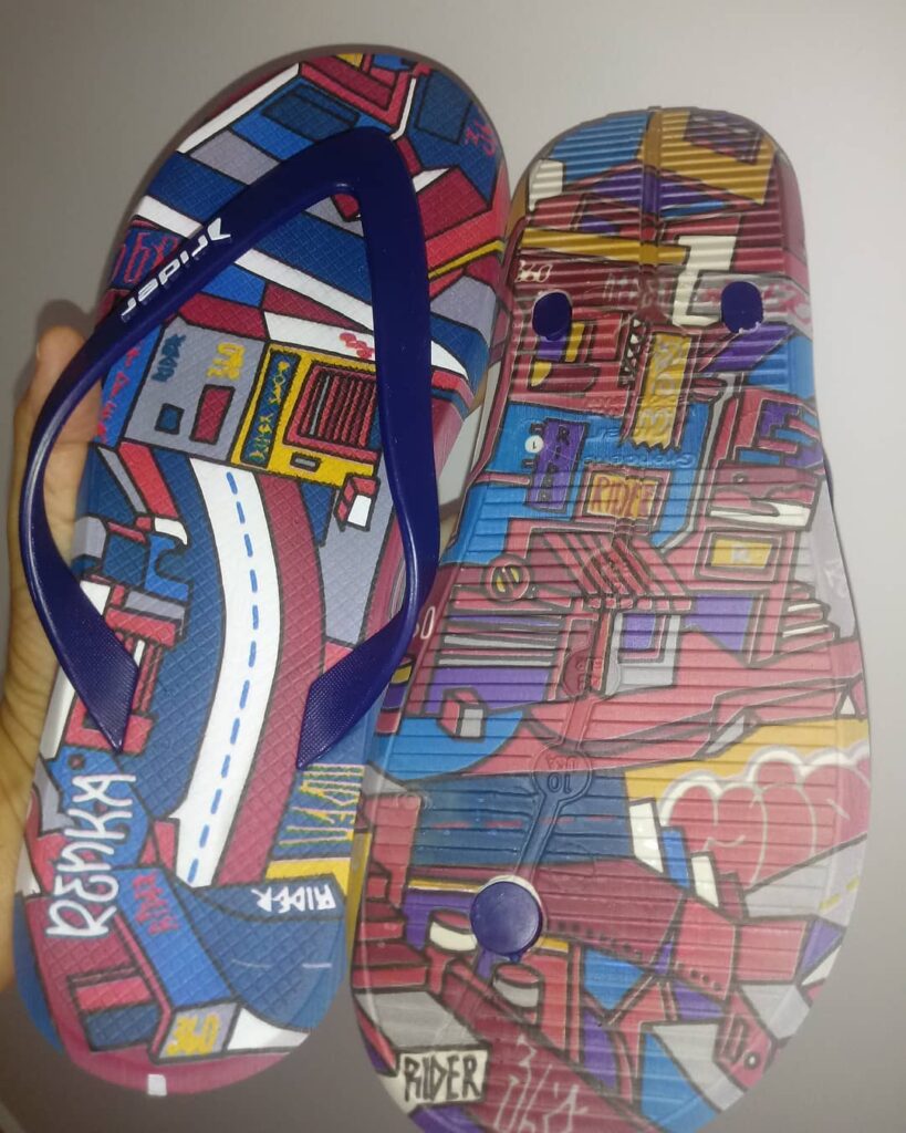 Chinelo Estampado Energy Rider