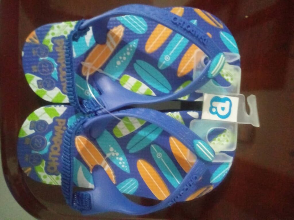 Chinelo Pimpolho Surf Azul