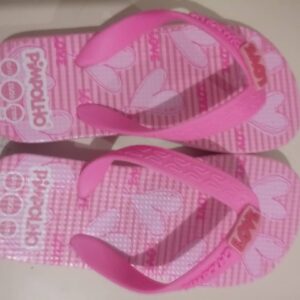 Chinelo Infantil Estampa Corações Pimpolho