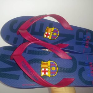 Chinelo de Dedo Barcelona Rider Azul e Bordô